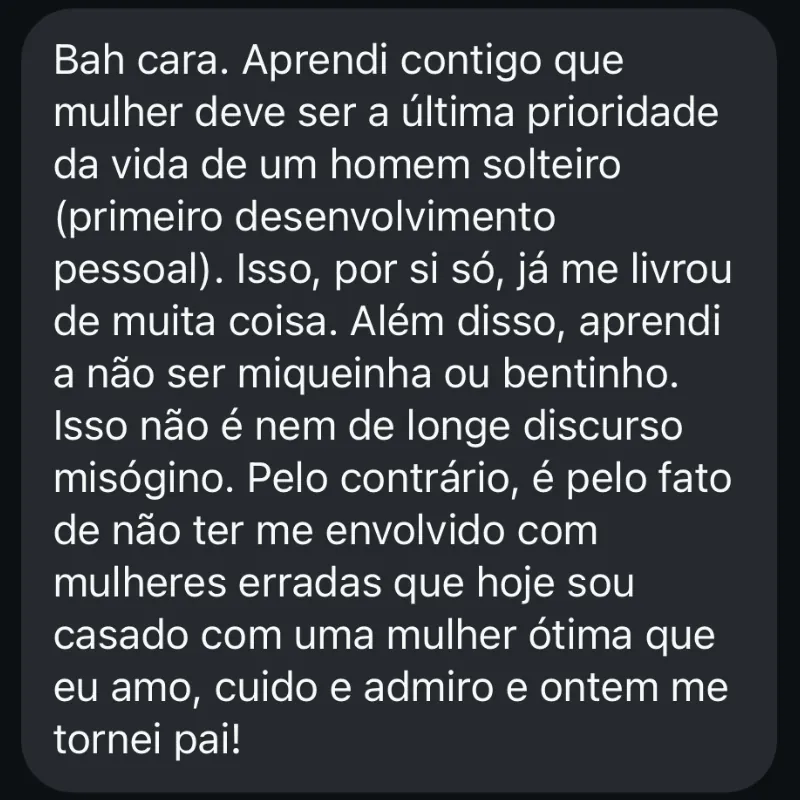 Depoimento real de aluno 3 do Método SAGAZ